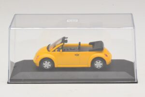 Volkswagen New Beetle Cabriolet Gelb Minichamps 1:43 BEETLE002 Metall – Bild 4 von 5