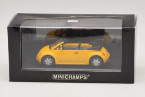 Volkswagen New Beetle Cabriolet Gelb Minichamps 1:43 BEETLE002 Metall – Bild 5 von 5