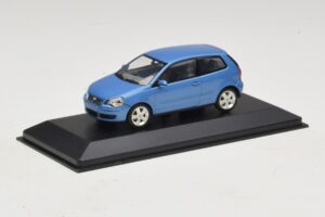 Volkswagen Polo 9N3 Blau Minichamps 1:43 POLO001 Metall – Bild 2 von 5