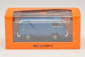 Volkswagen T2b Lieferwagen Blau Maxichamps 1:43 940053061 Metall – Bild 5 von 5