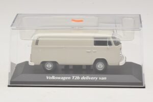 Volkswagen T2b Lieferwagen Grau Maxichamps 1:43 940053060 Metall – Bild 4 von 5