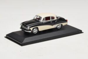 Wartburg A311 Dunkelblau Weiss Minichamps 1:43 WARBURG001 Metall – Bild 2 von 5