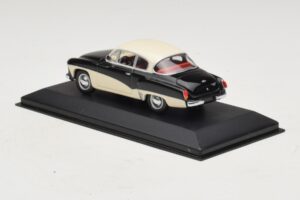 Wartburg A311 Dunkelblau Weiss Minichamps 1:43 WARBURG001 Metall – Bild 3 von 5