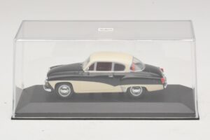 Wartburg A311 Dunkelblau Weiss Minichamps 1:43 WARBURG001 Metall – Bild 4 von 5